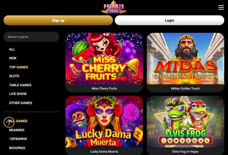 Pyramid Spins Casino Registration Process 15